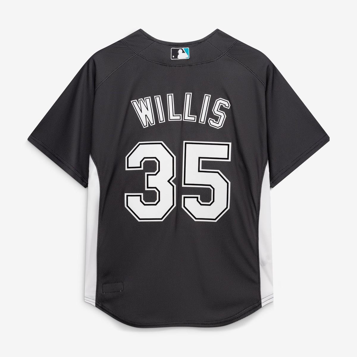 Men's Florida Marlins Dontrelle Willis Mitchell & Ness Black Authentic Batting Practice Jersey - 4