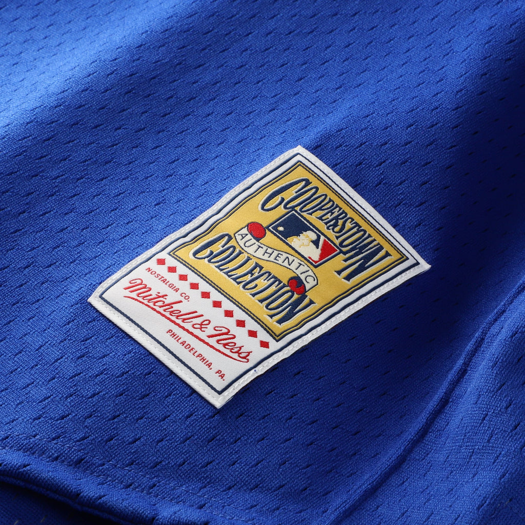 Men's New York Mets Dwight Gooden Mitchell & Ness Royal Authentic Batting Practice Jersey - 8