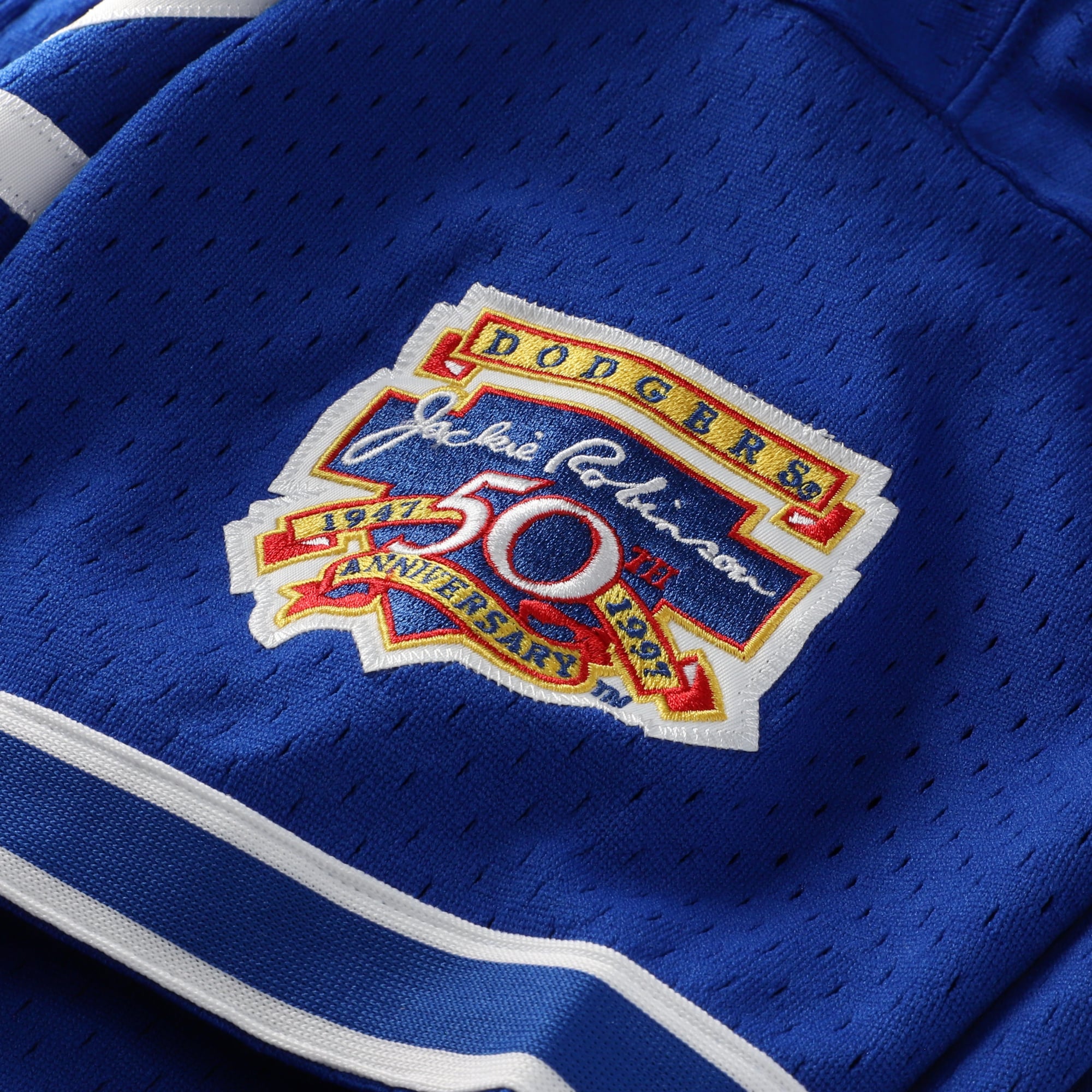 Men's Los Angeles Dodgers Hideo Nomo Mitchell & Ness Royal Big & Tall Cooperstown Collection Mesh Batting Practice Jersey - 6