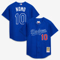 Men's Los Angeles Dodgers Hideo Nomo Mitchell & Ness Royal Cooperstown Collection 2004 Batting Practice Jersey