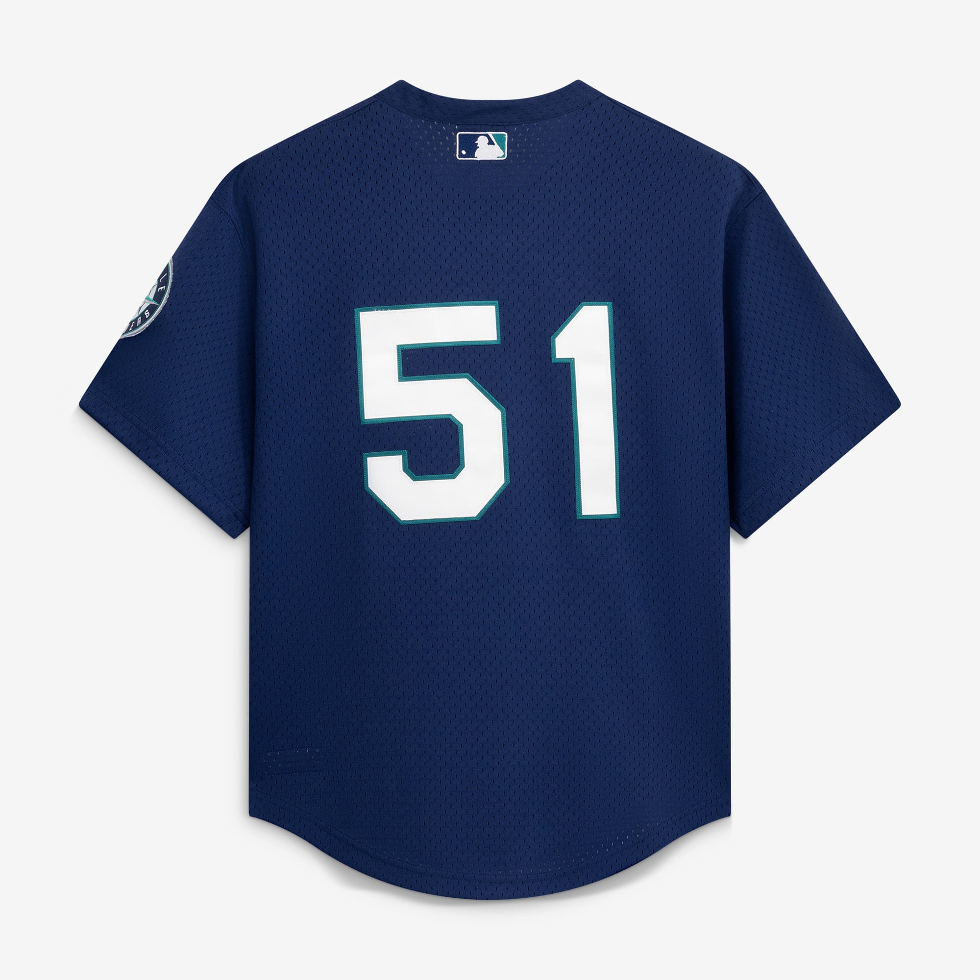 Men's Seattle Mariners Ichiro Suzuki Mitchell & Ness Navy Authentic Batting Practice Jersey - 4