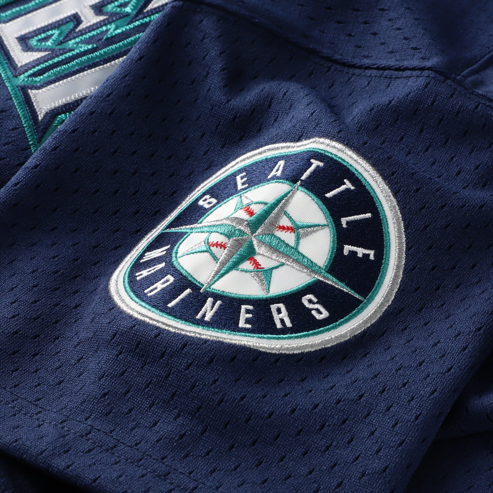 Men's Seattle Mariners Ichiro Suzuki Mitchell & Ness Navy Authentic Batting Practice Jersey - 7