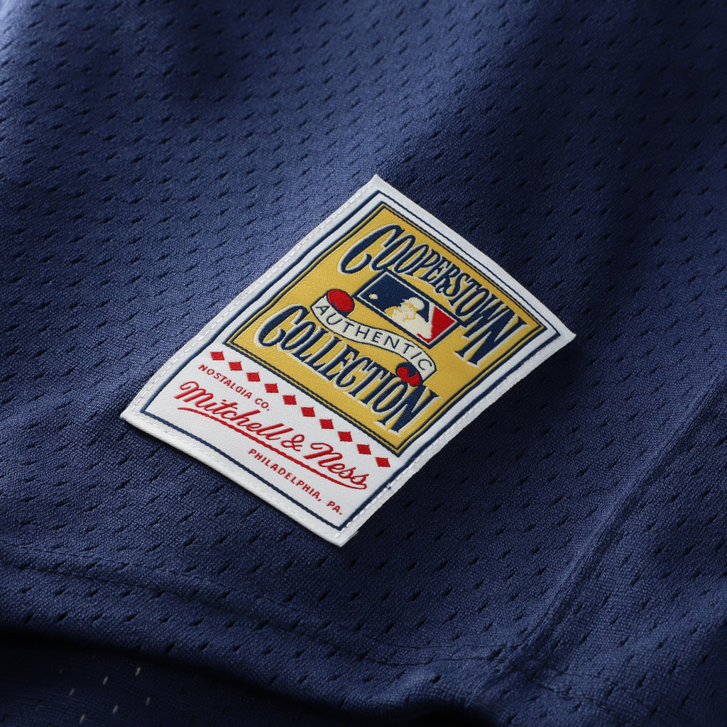 Men's Seattle Mariners Ichiro Suzuki Mitchell & Ness Navy Authentic Batting Practice Jersey - 9