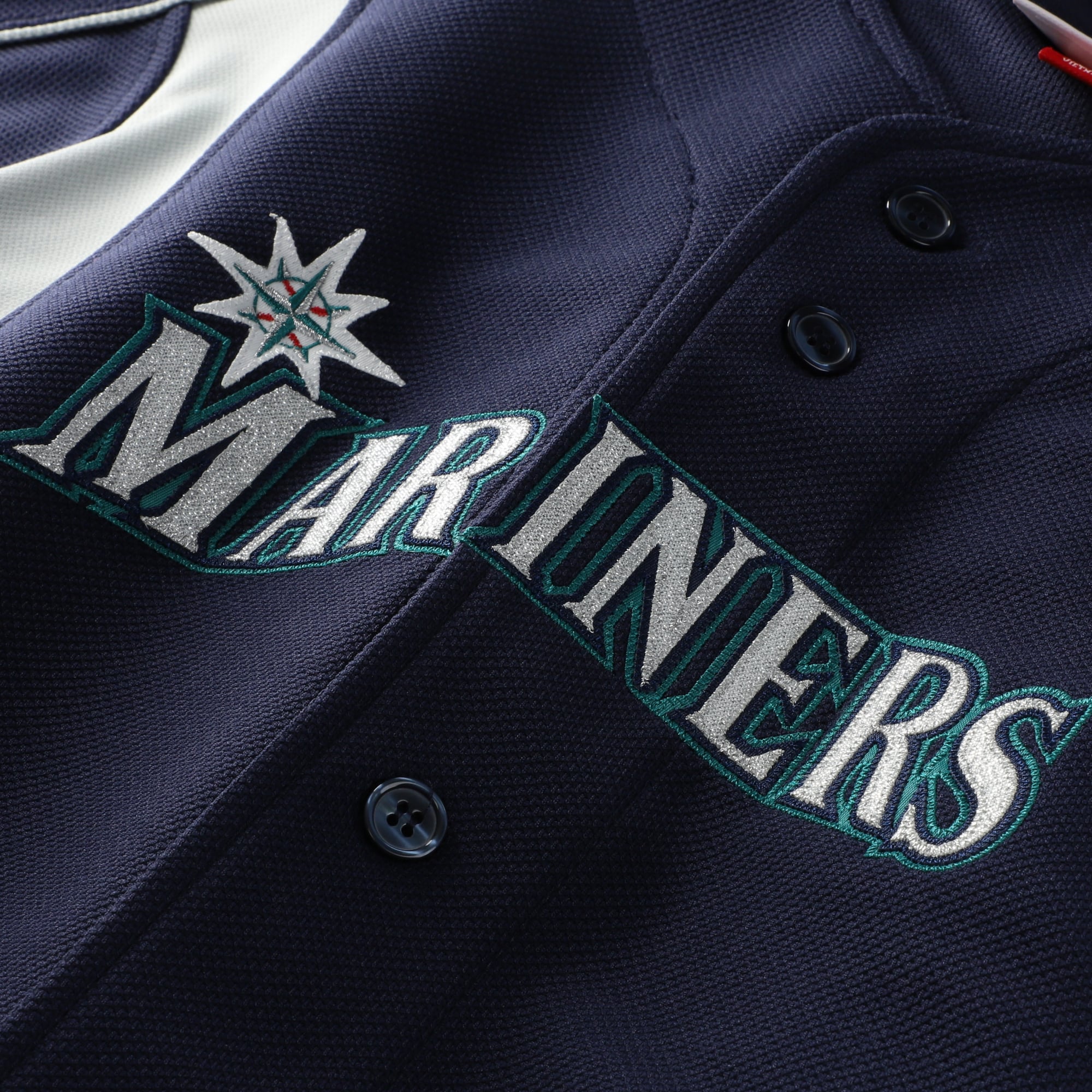 Men's Seattle Mariners Ichiro Suzuki Mitchell & Ness Navy Cooperstown Collection Batting Practice Jersey - 4