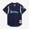Men's Seattle Mariners Ichiro Suzuki Mitchell & Ness Navy Cooperstown Collection Batting Practice Jersey