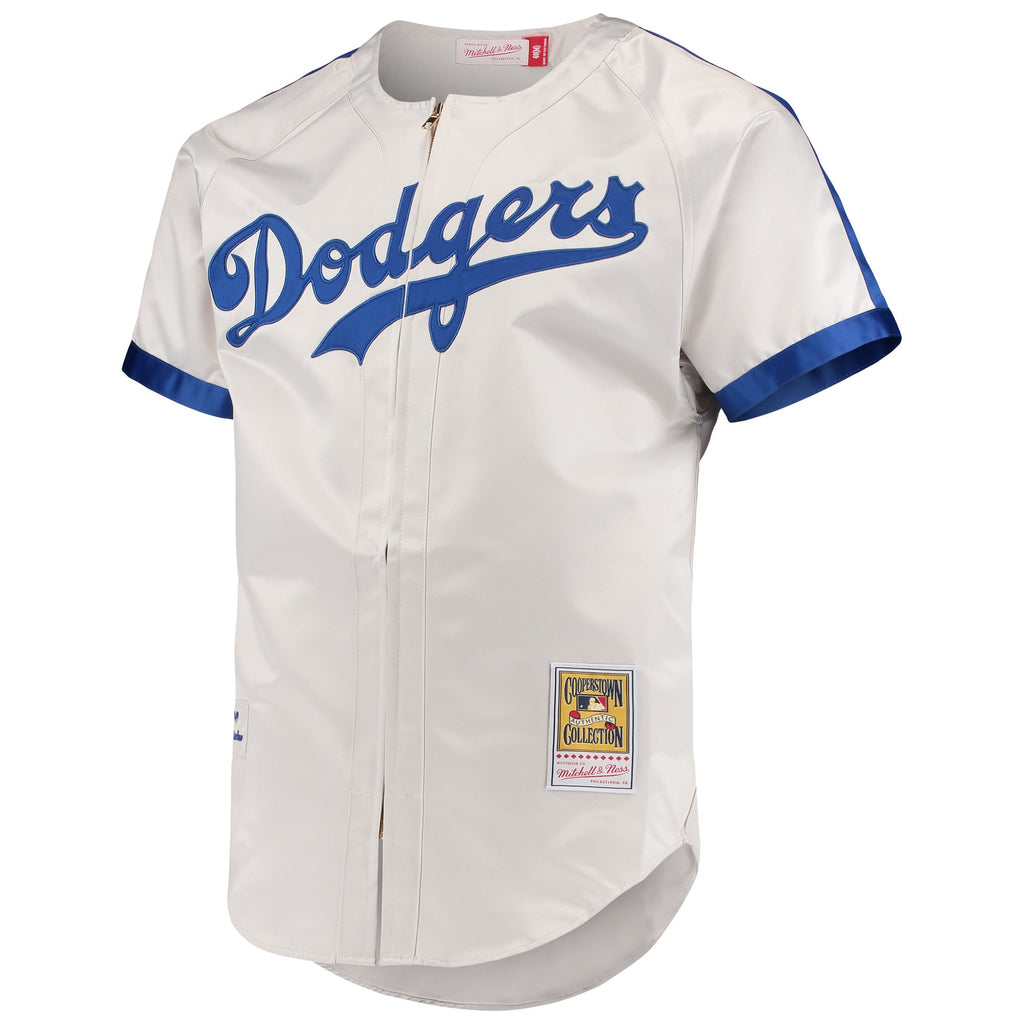 Men's Brooklyn Dodgers Jackie Robinson Mitchell & Ness Gray Cooperstown Collection Authentic Jersey - 3