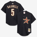 Men's Houston Astros Jeff Bagwell Mitchell & Ness Black Authentic Batting Practice Jersey