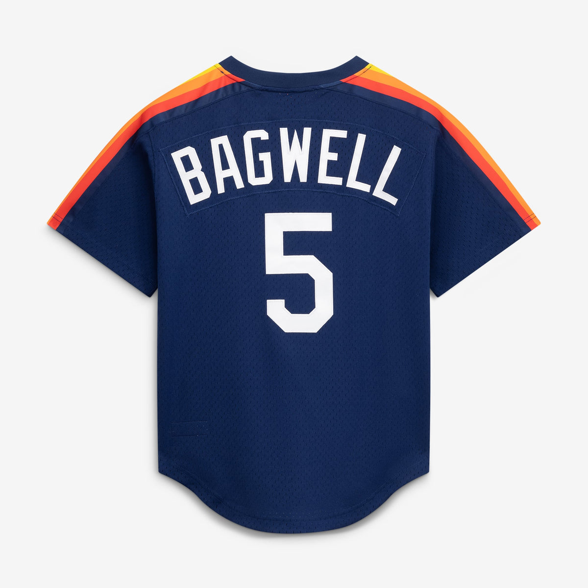 Men's Houston Astros Jeff Bagwell Mitchell & Ness Navy Authentic Batting Practice Jersey - 4