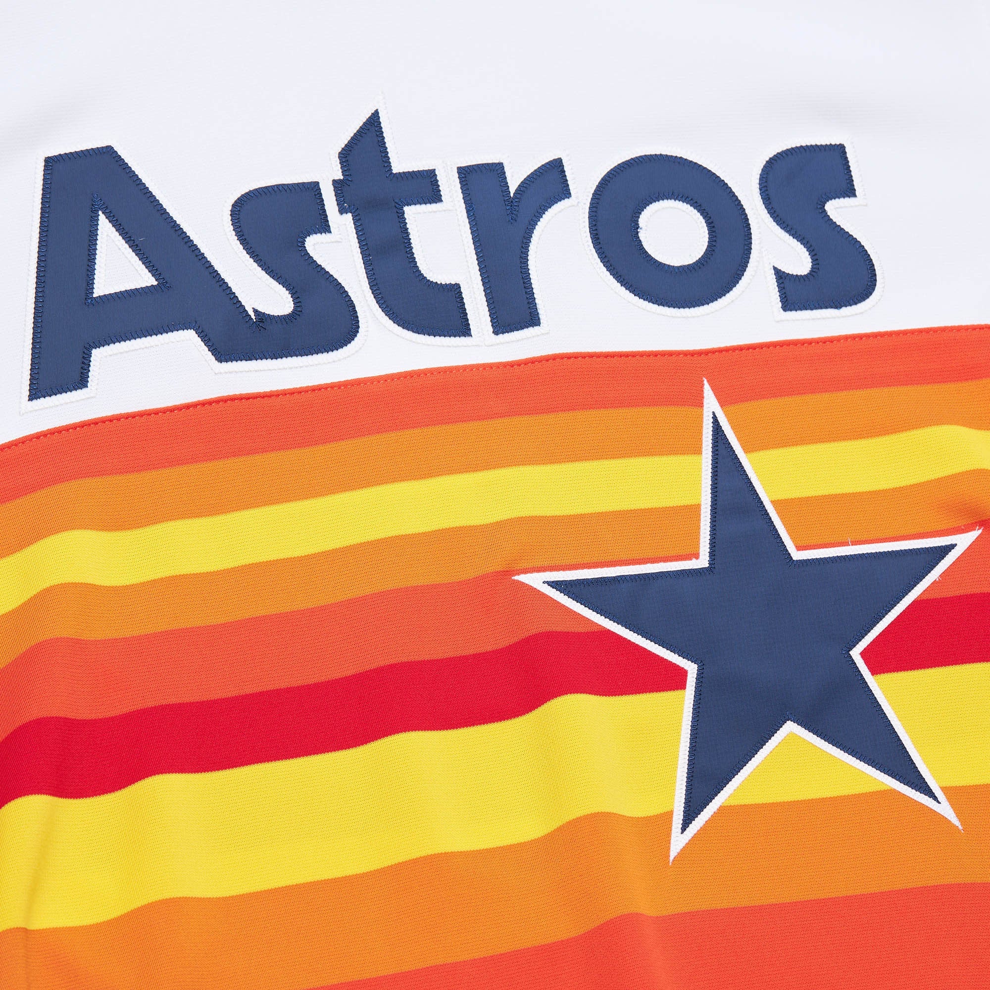 Men's Houston Astros Jeff Bagwell Mitchell & Ness White 2004 Cooperstown Collection Authentic Throwback Jersey - 5