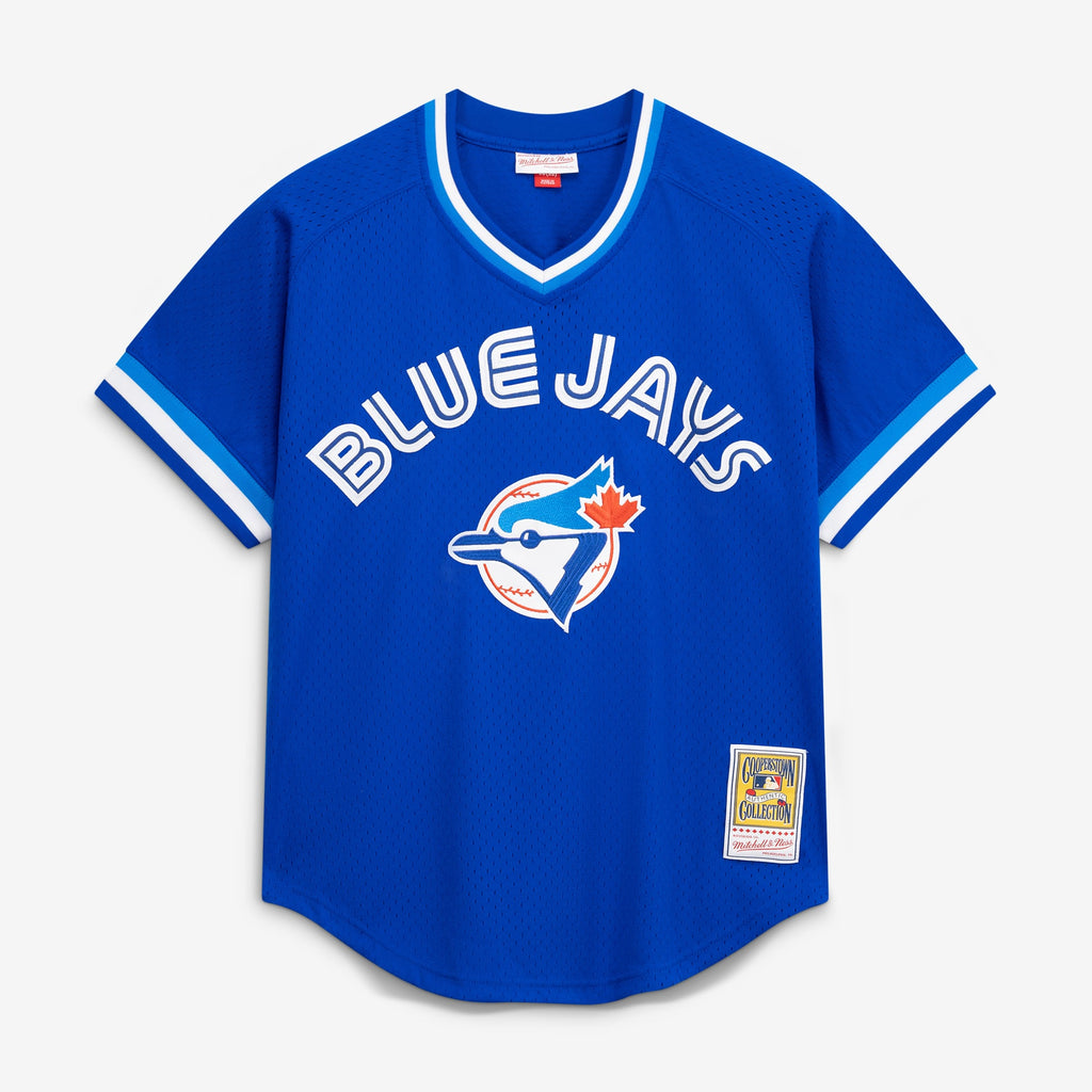 Men's Toronto Blue Jays Joe Carter Mitchell & Ness Royal Authentic Batting Practice Jersey - 3