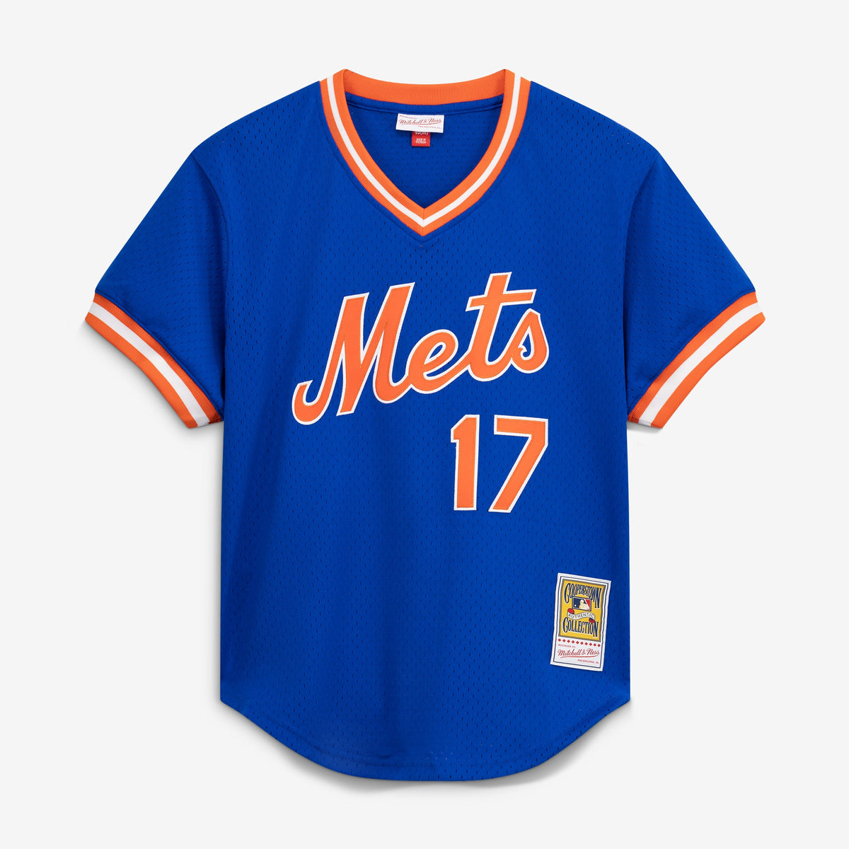 Men's New York Mets Keith Hernandez Mitchell & Ness Royal Authentic Batting Practice Jersey - 3