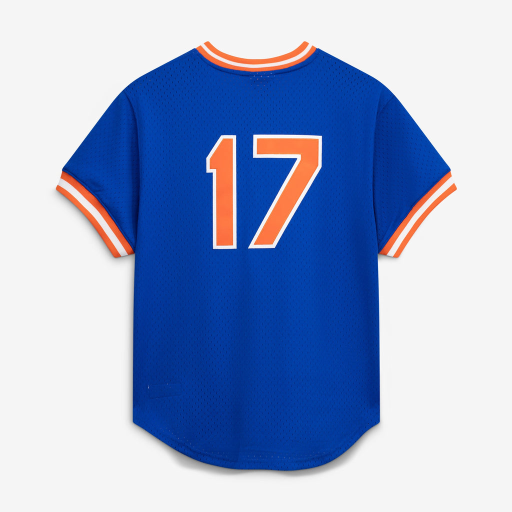 Men's New York Mets Keith Hernandez Mitchell & Ness Royal Authentic Batting Practice Jersey - 4