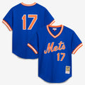 Men's New York Mets Keith Hernandez Mitchell & Ness Royal Authentic Batting Practice Jersey