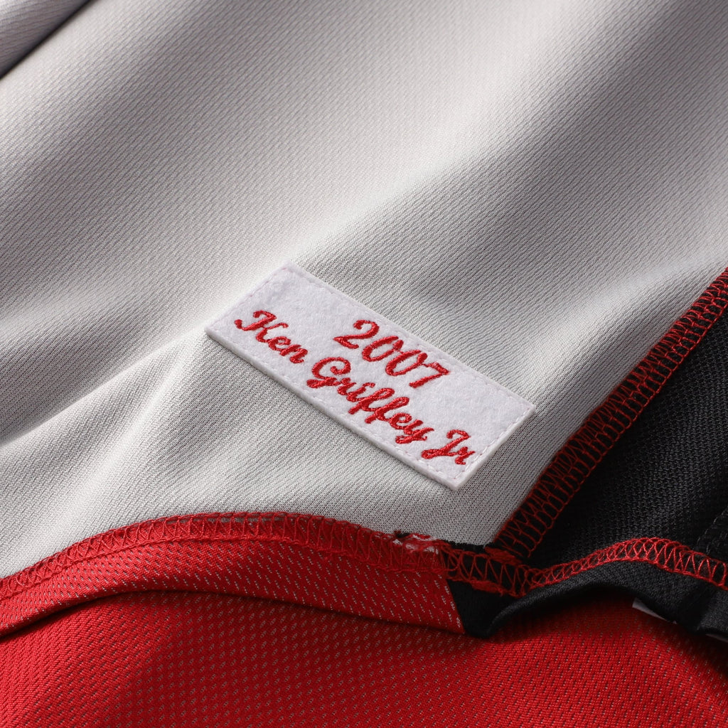 Men's Cincinnati Reds Ken Griffey Jr. Mitchell & Ness Red Authentic Batting Practice Jersey - 7
