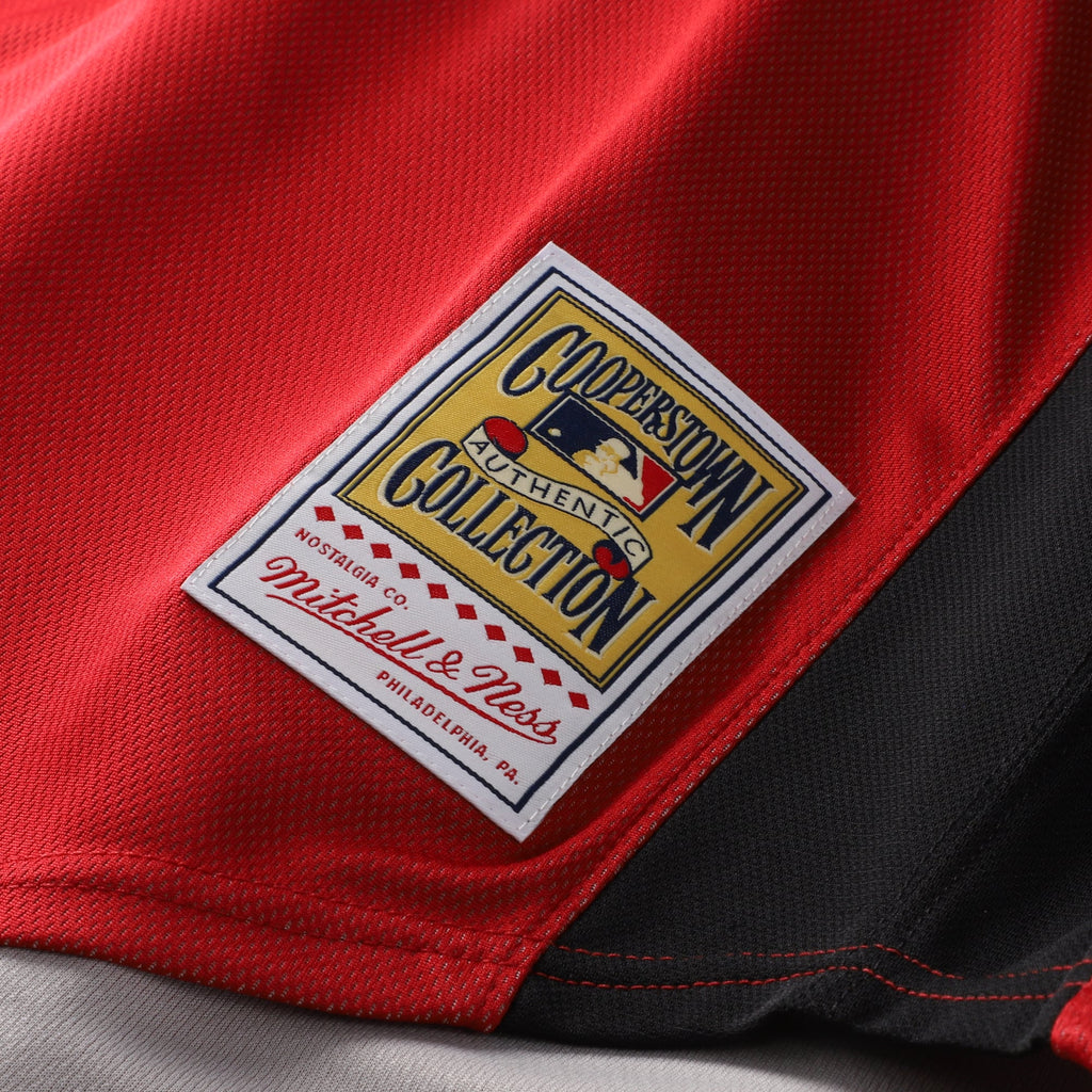 Men's Cincinnati Reds Ken Griffey Jr. Mitchell & Ness Red Authentic Batting Practice Jersey - 8