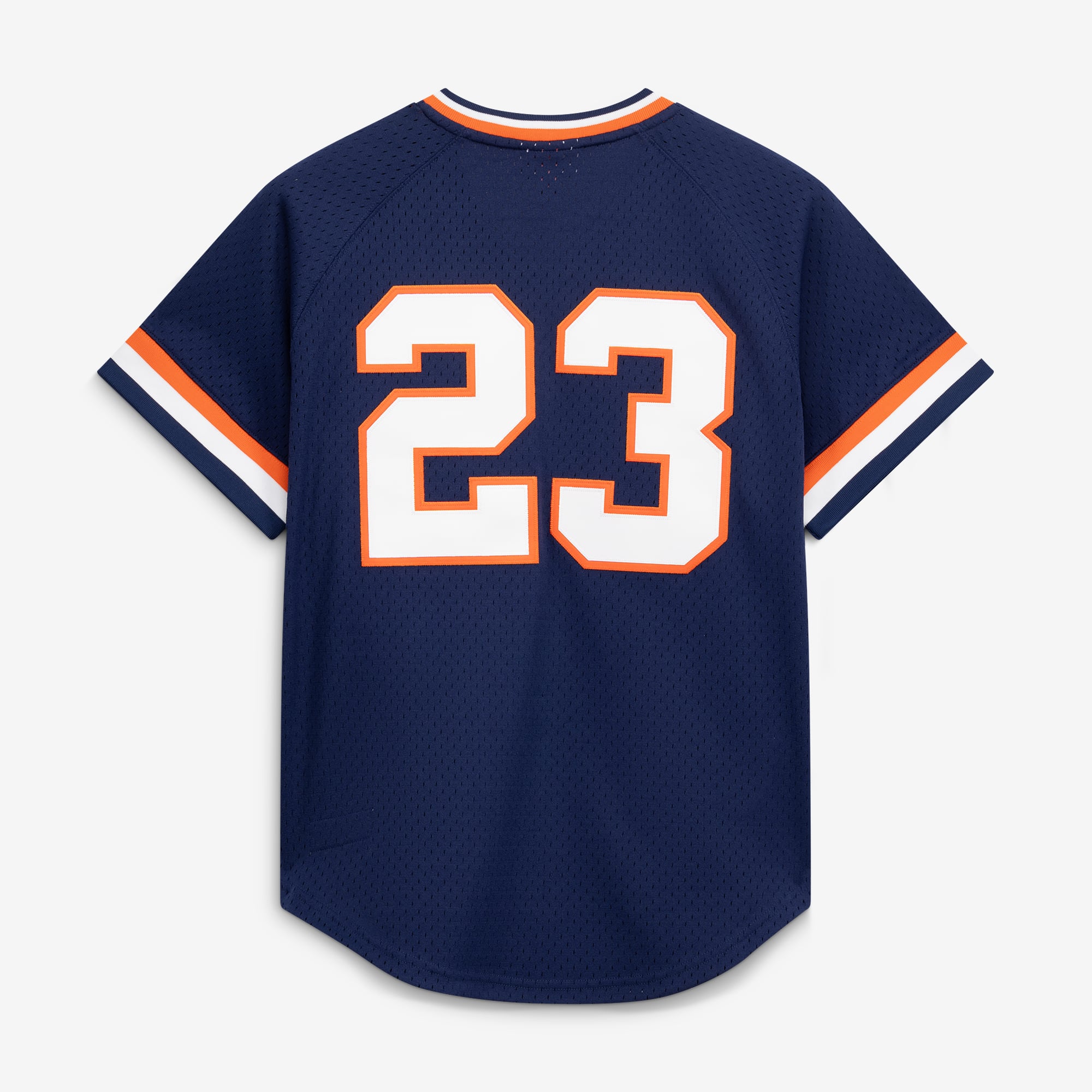 Men's Detroit Tigers Kirk Gibson Mitchell & Ness Navy Authentic Batting Practice Jersey - 4
