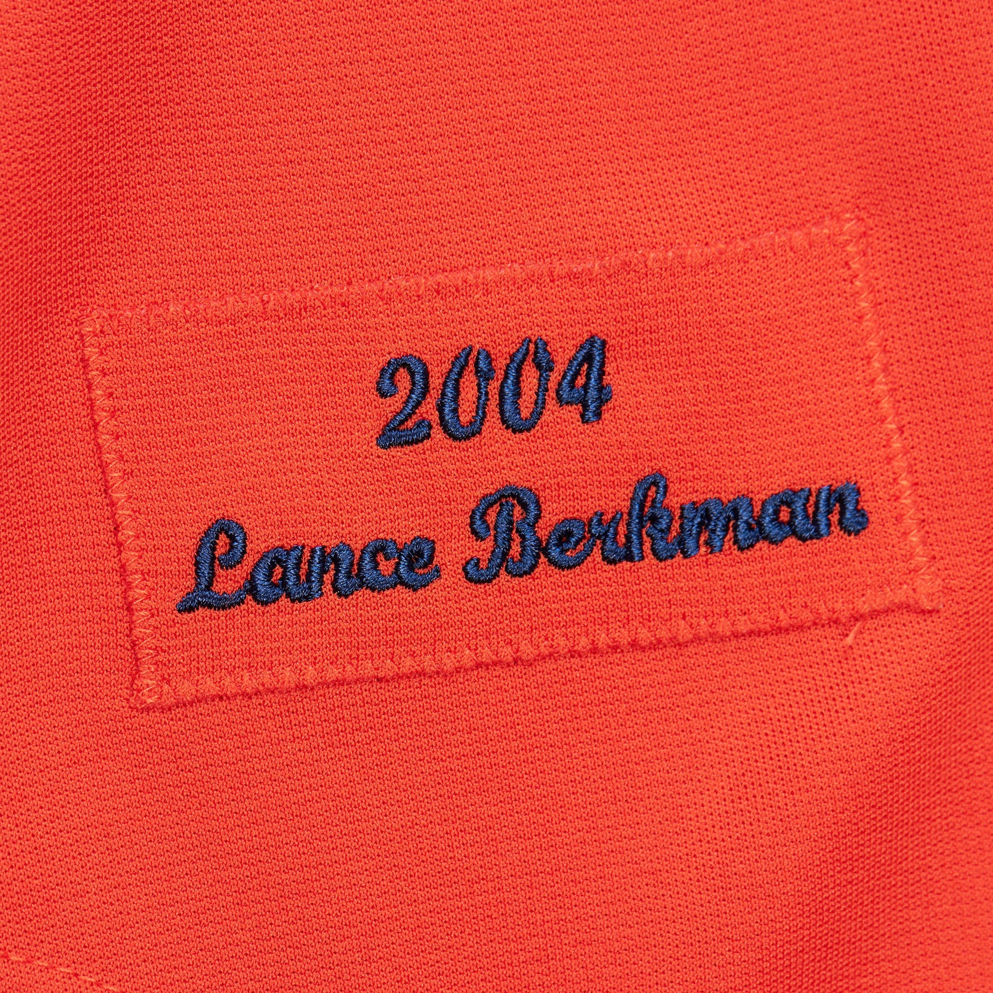 Men's Houston Astros Lance Berkman Mitchell & Ness White 2004 Cooperstown Collection Authentic Throwback Jersey - 6