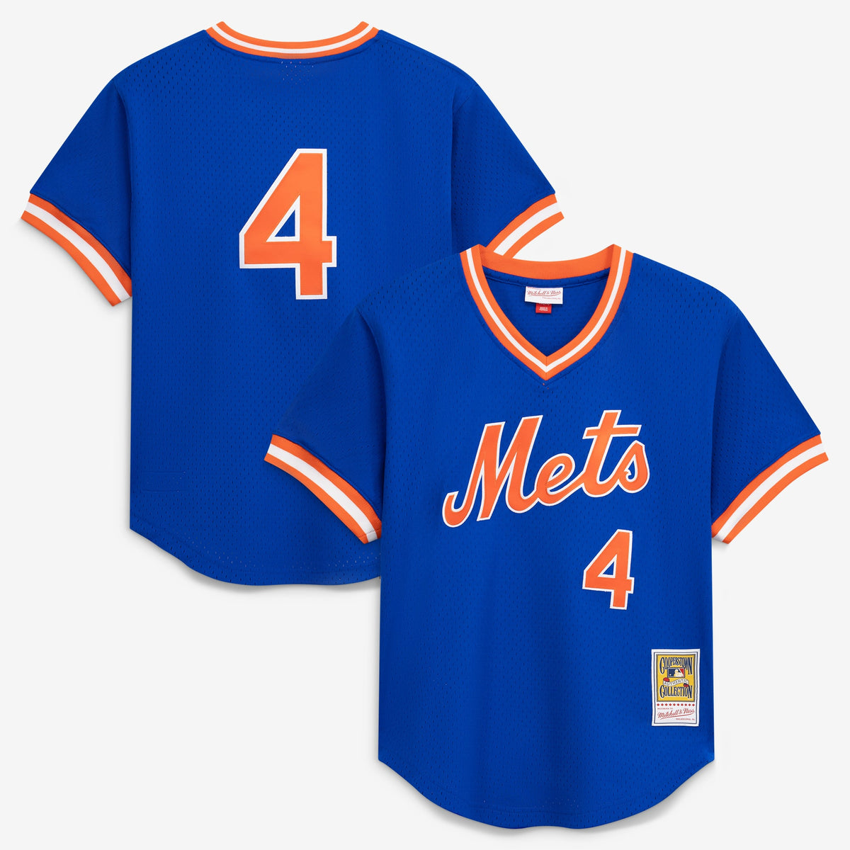 Men's New York Mets Lenny Dykstra Mitchell & Ness Royal Authentic Batting Practice Jersey