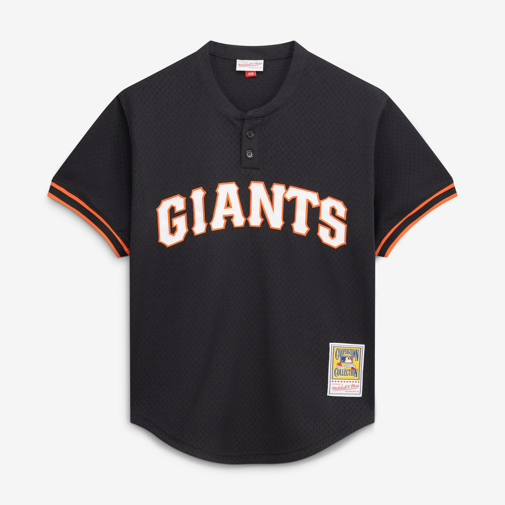 Men's San Francisco Giants Matt Williams Mitchell & Ness Black Authentic Batting Practice Jersey - 3