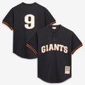 Men's San Francisco Giants Matt Williams Mitchell & Ness Black Authentic Batting Practice Jersey