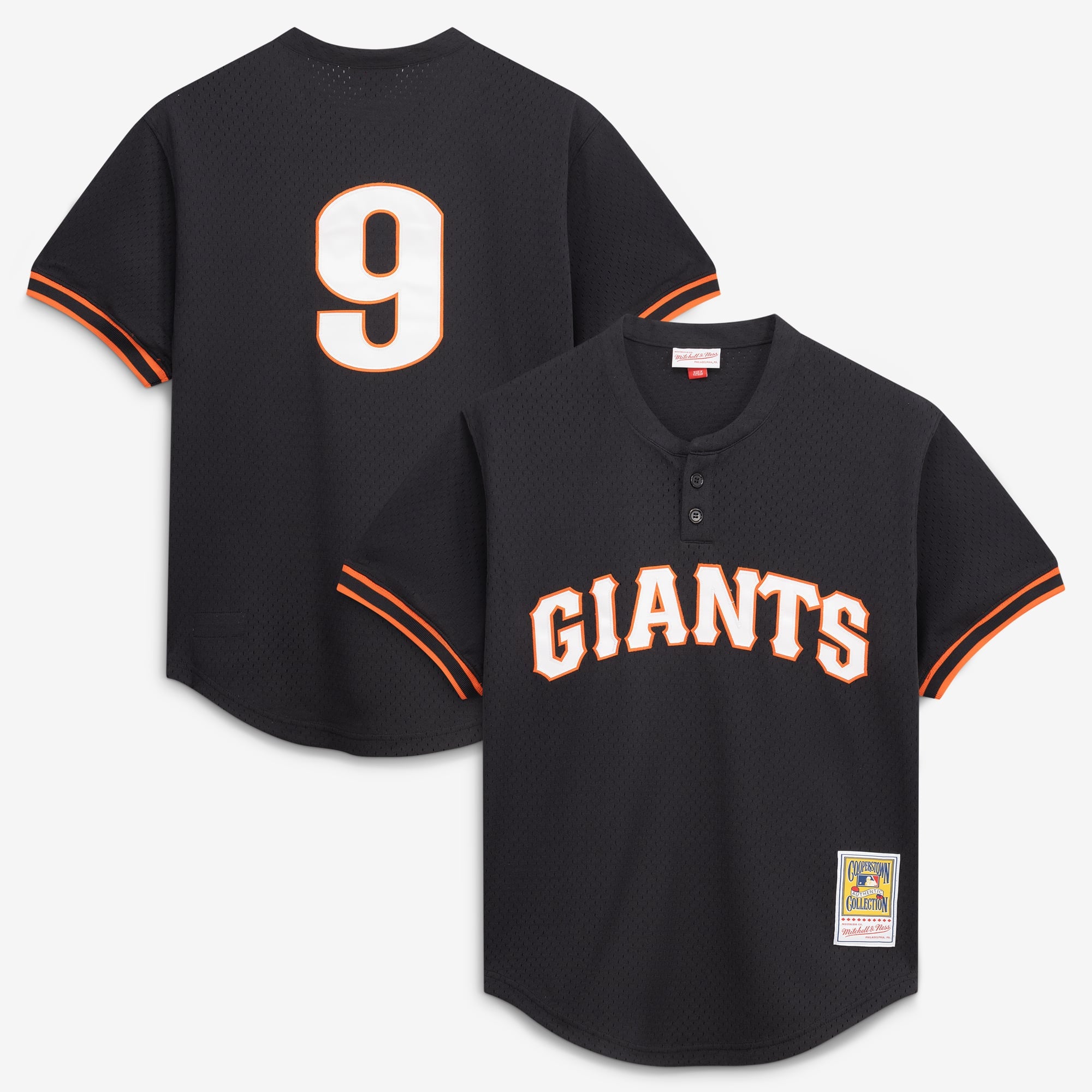 Men's San Francisco Giants Matt Williams Mitchell & Ness Black Authentic Batting Practice Jersey