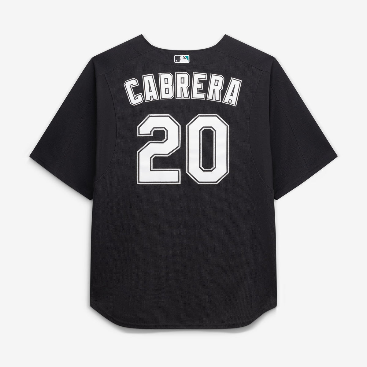 Men's Miami Marlins Miguel Cabrera Mitchell & Ness Black Big & Tall Cooperstown Mesh Batting Practice Jersey - 4