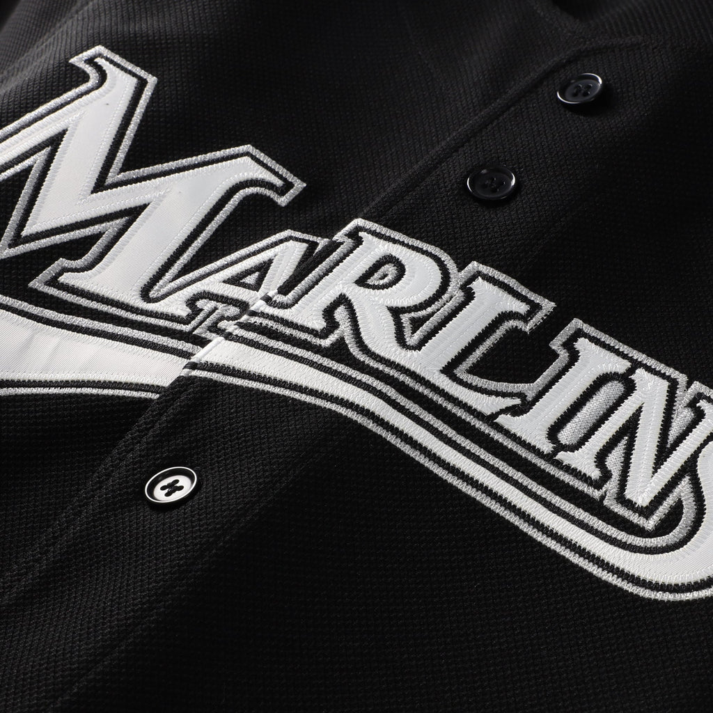 Men's Miami Marlins Miguel Cabrera Mitchell & Ness Black Big & Tall Cooperstown Mesh Batting Practice Jersey - 5