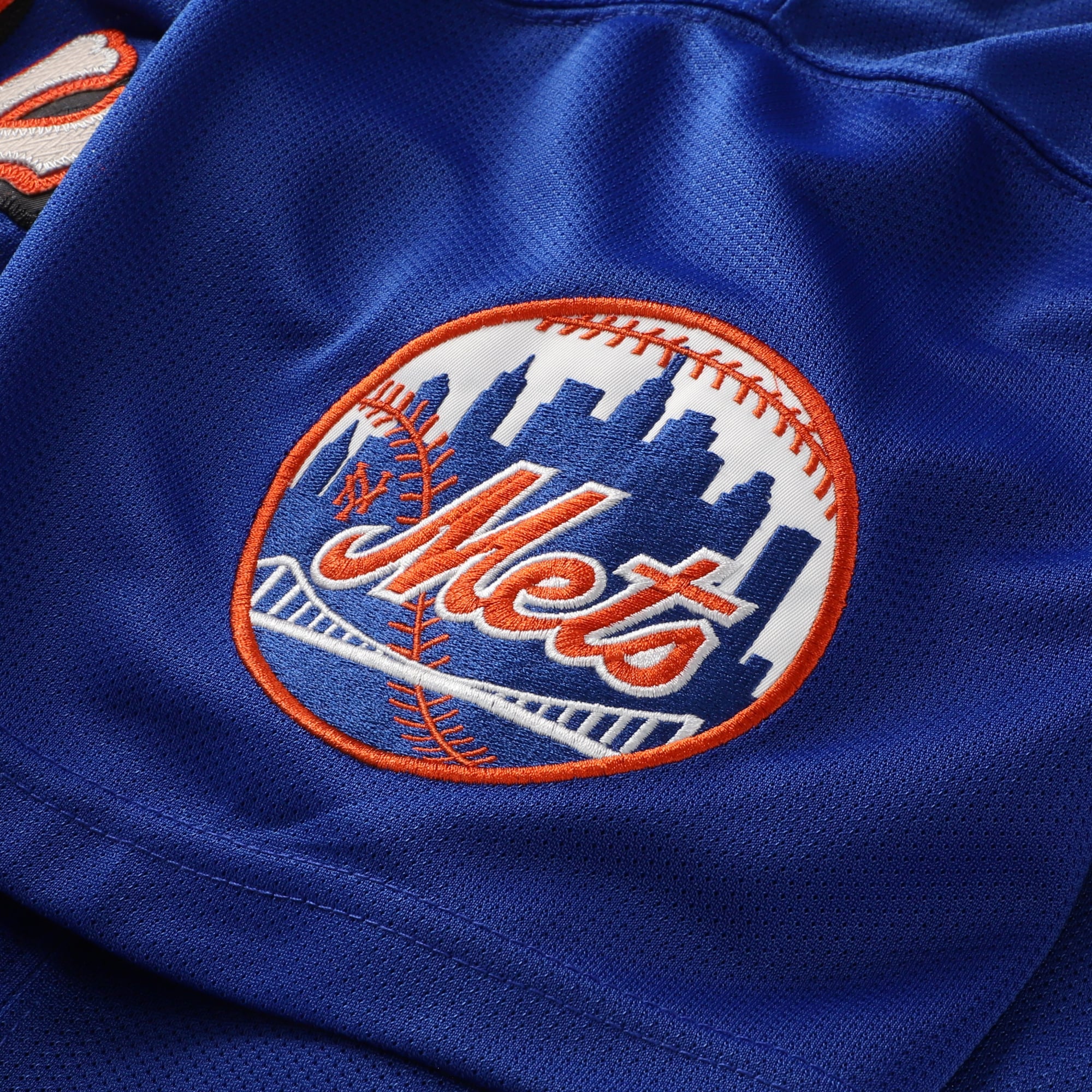 Men's New York Mets Mike Piazza Mitchell & Ness Royal Cooperstown Collection Mesh Batting Practice Button-Up Jersey - 7