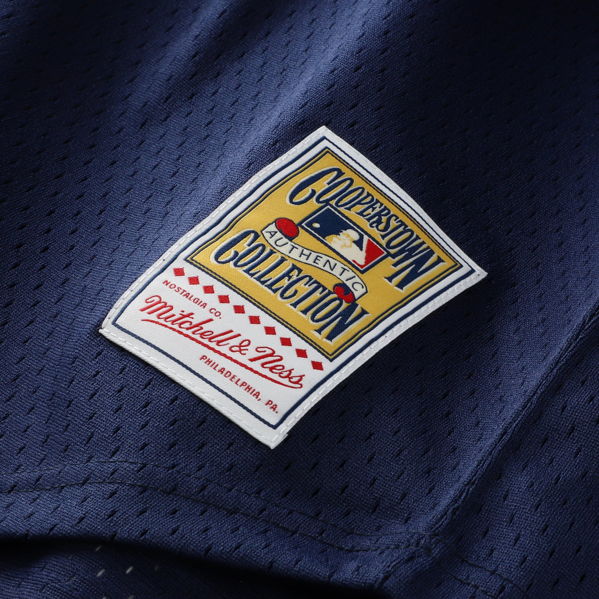 Men's Houston Astros Nolan Ryan Mitchell & Ness Navy Cooperstown Collection Big & Tall Mesh Batting Practice Jersey - 8