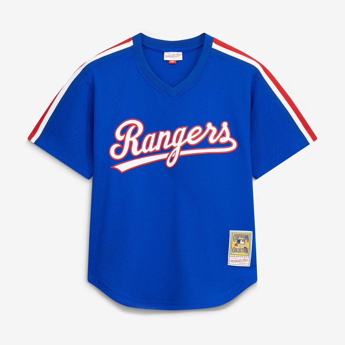 Men's Texas Rangers Nolan Ryan Mitchell & Ness Royal Authentic Batting Practice Jersey - 3