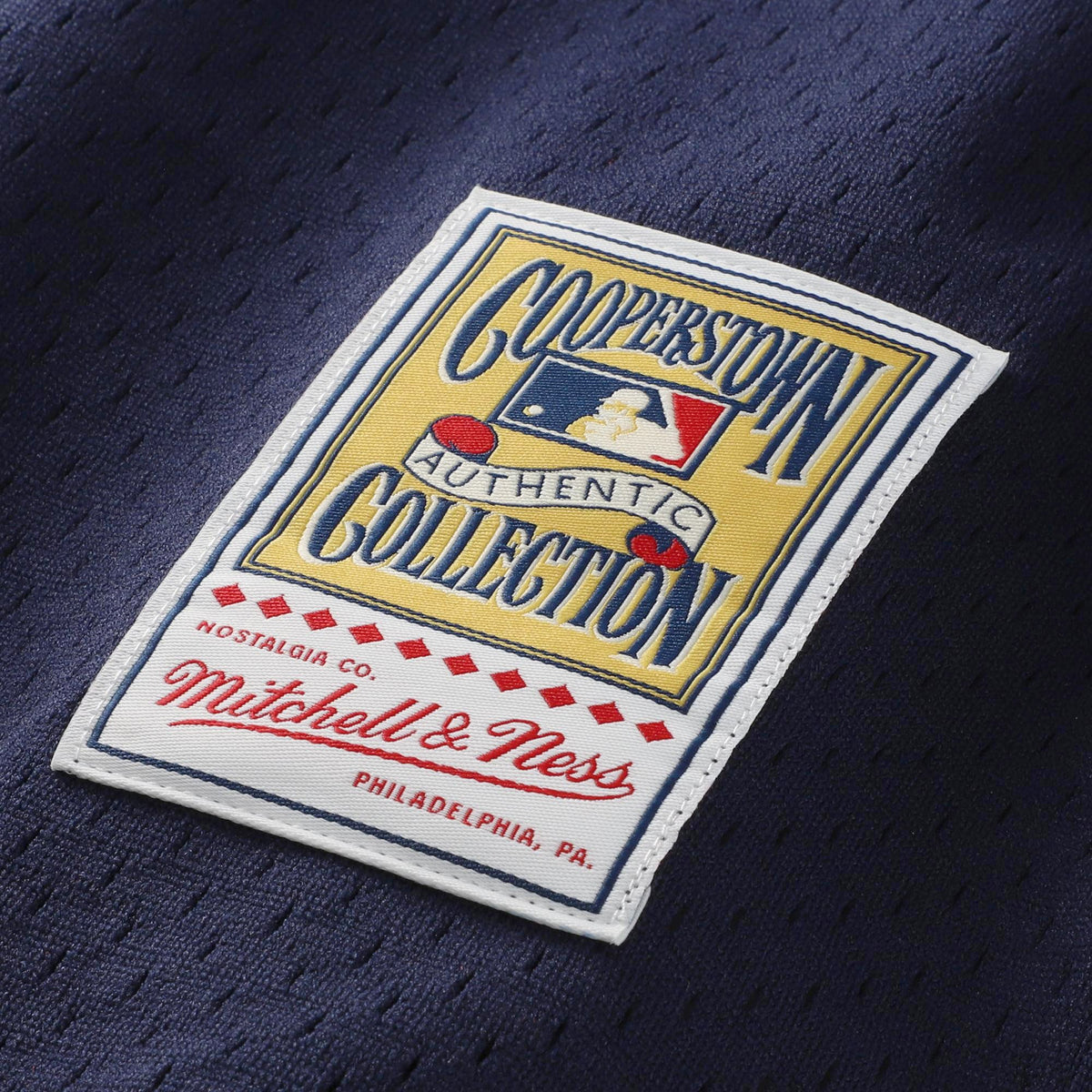 Men's St. Louis Cardinals Ozzie Smith Mitchell & Ness Navy Authentic Batting Practice Jersey - 8