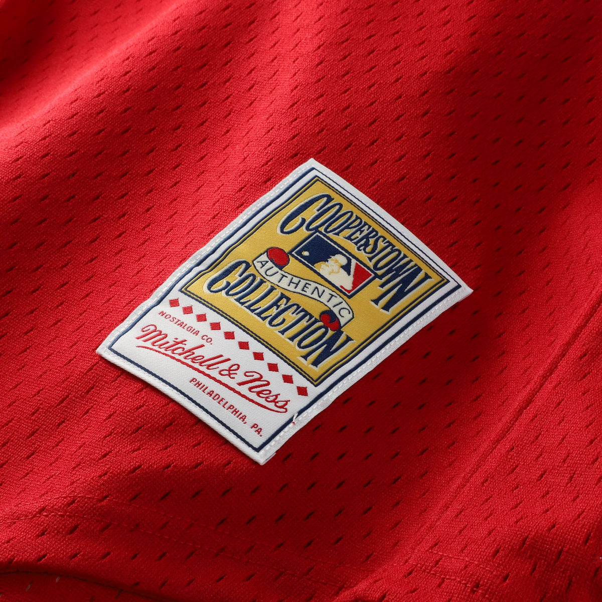 Men's St. Louis Cardinals Ozzie Smith Mitchell & Ness Scarlet Authentic Batting Practice Jersey - 8