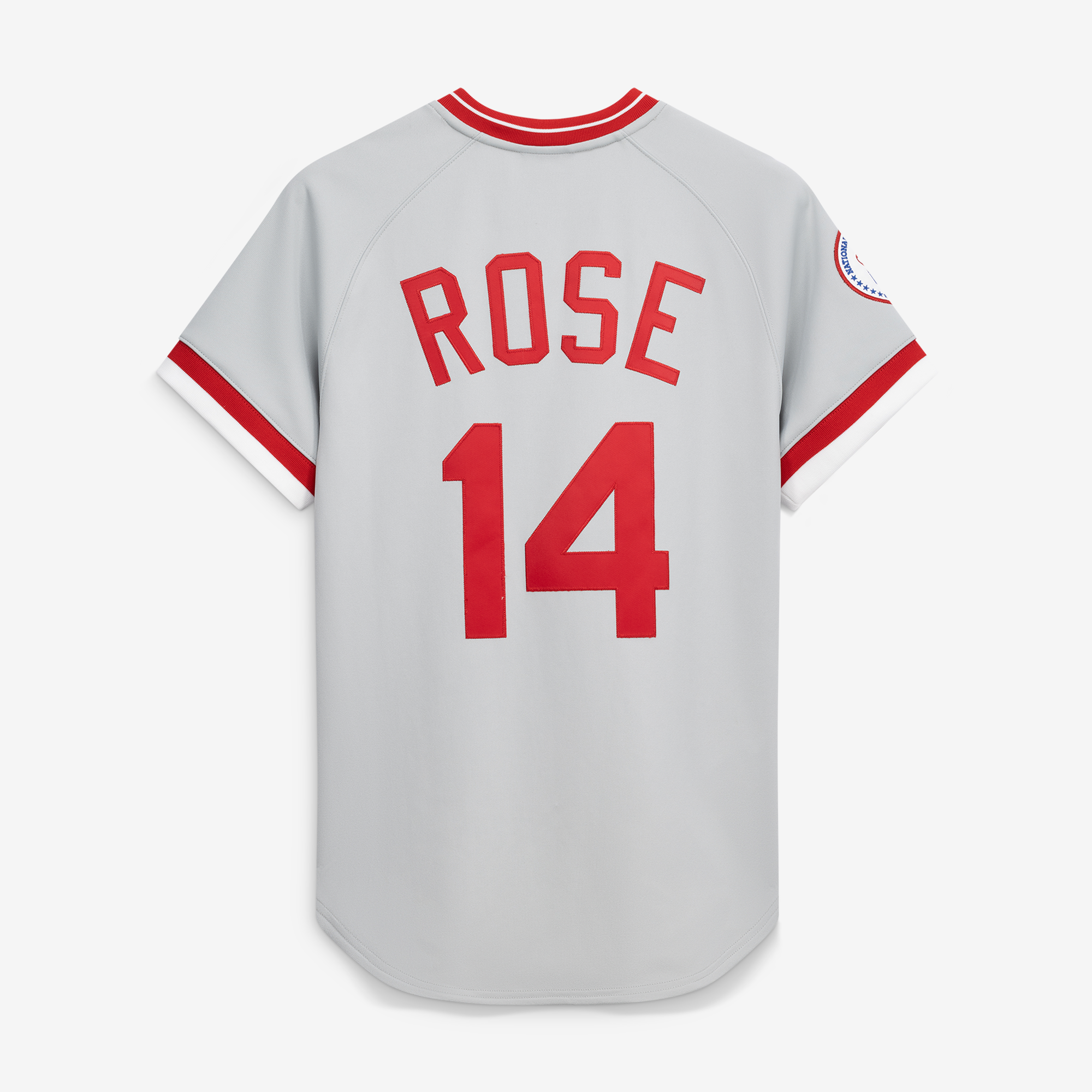 Men's Cincinnati Reds Pete Rose Mitchell & Ness Gray 1976 Authentic Jersey - 4