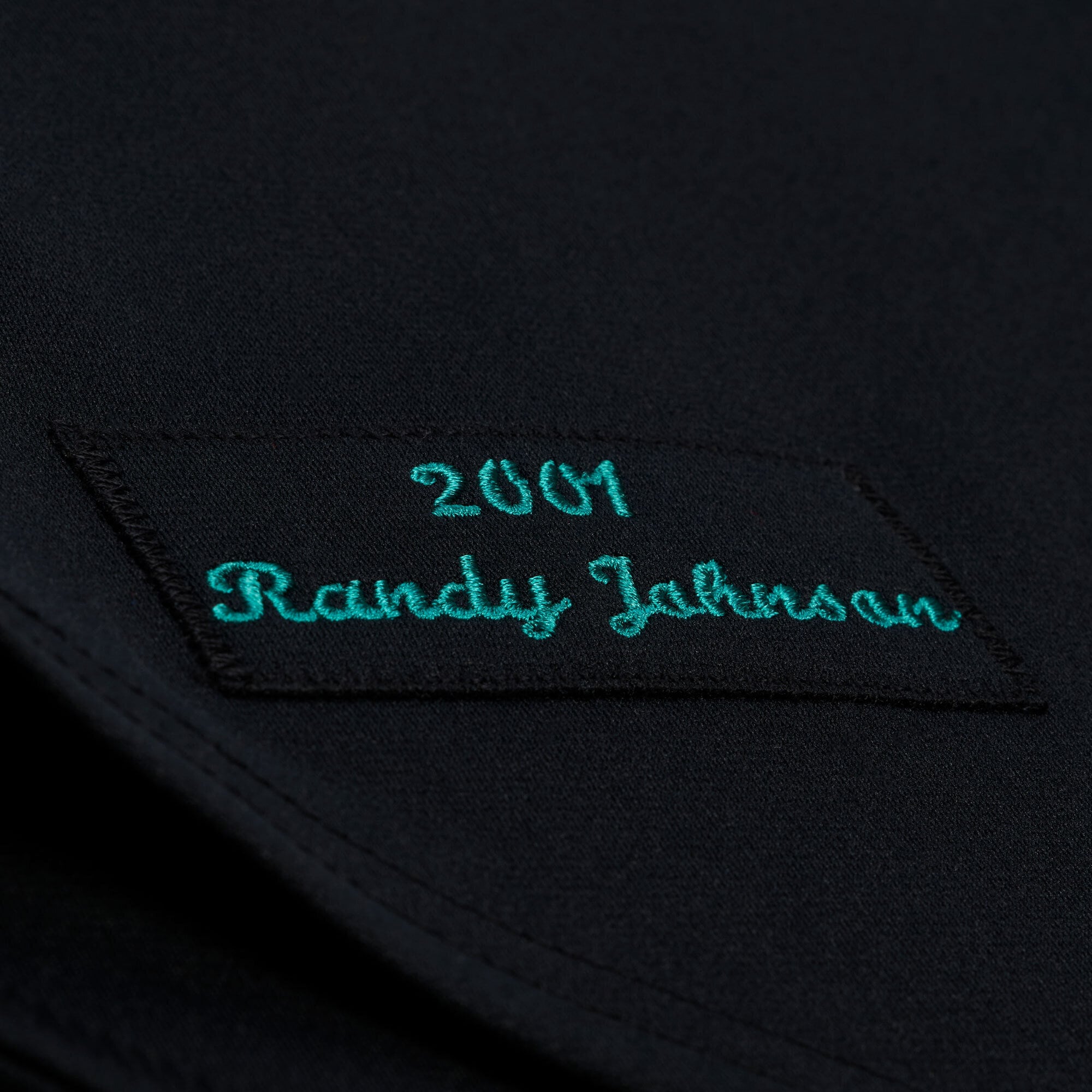 Men's Arizona Diamondbacks Randy Johnson Mitchell & Ness Black 2001 Authentic Jersey - 6