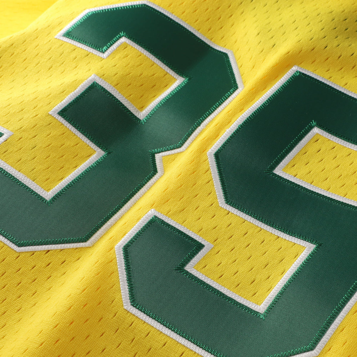 Men's Athletics Rickey Henderson Mitchell & Ness Yellow Authentic Batting Practice Jersey - 6