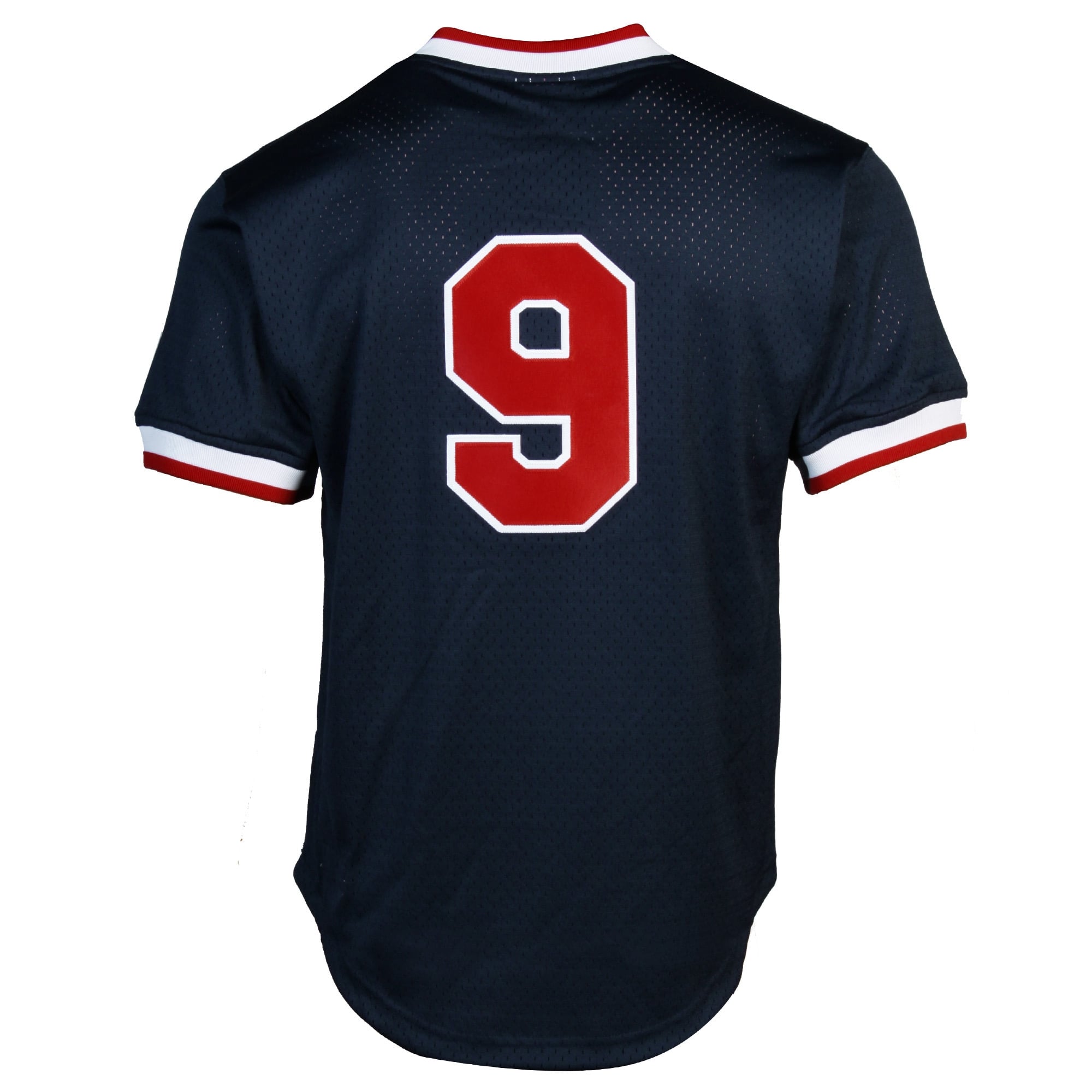 Men's Boston Red Sox Ted Williams Mitchell & Ness Navy Authentic Batting Practice Jersey - 4
