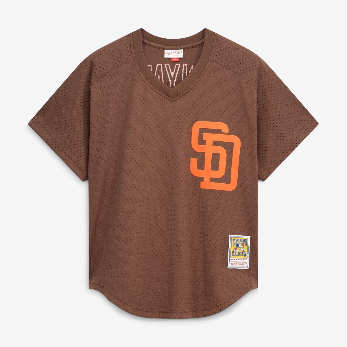 Men's San Diego Padres Tony Gwynn Mitchell & Ness Brown Authentic Batting Practice Jersey - 3