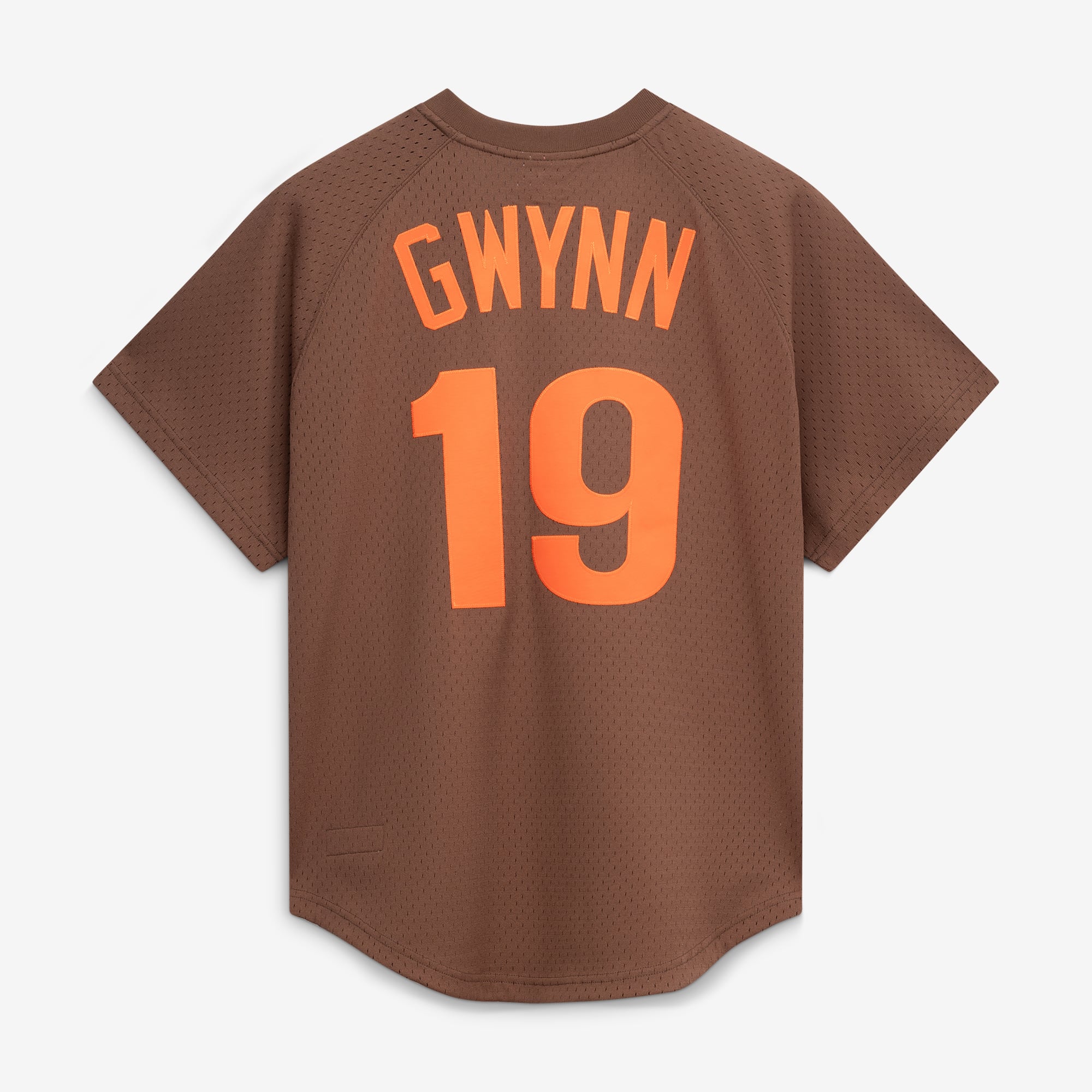 Men's San Diego Padres Tony Gwynn Mitchell & Ness Brown Authentic Batting Practice Jersey - 4