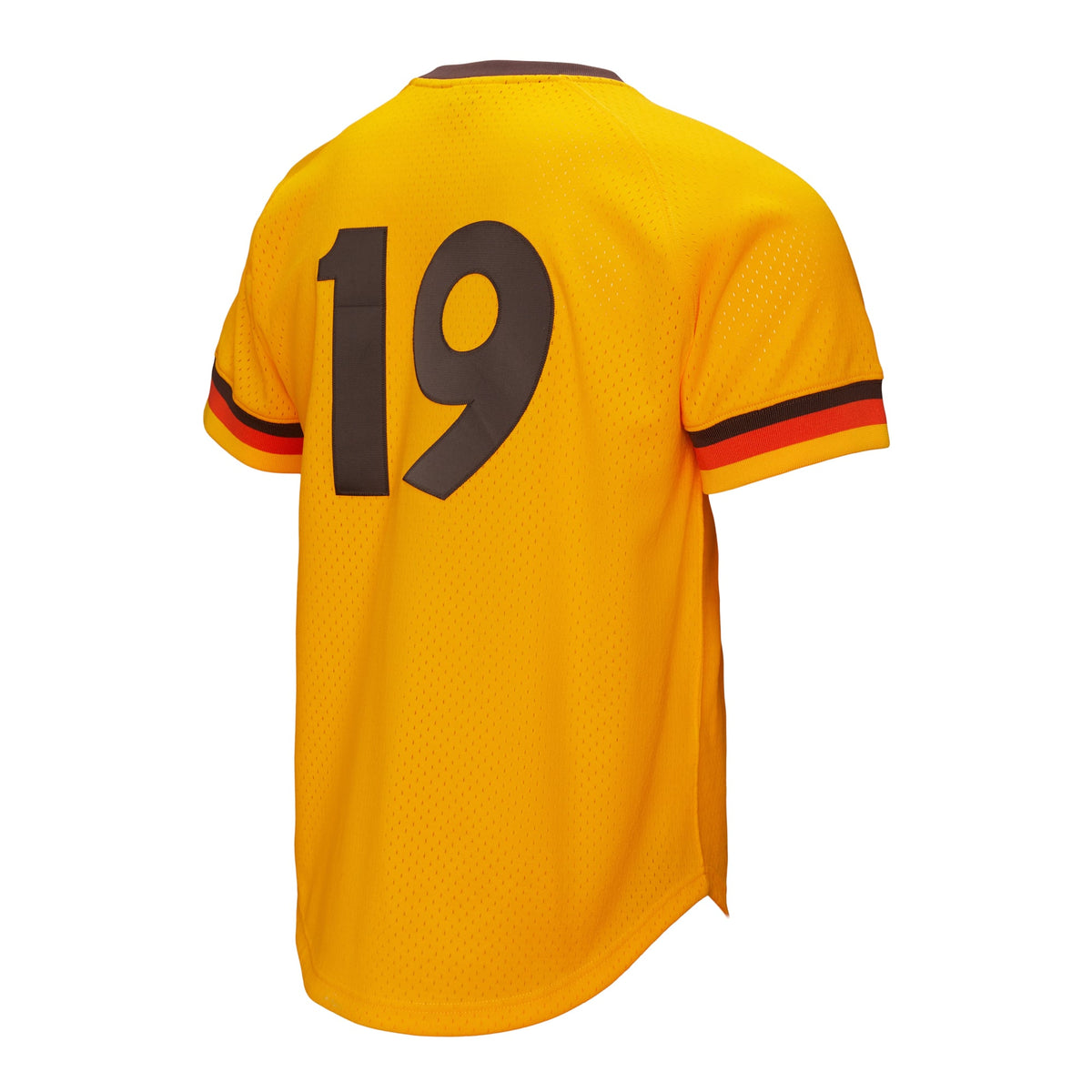 Men's San Diego Padres Tony Gwynn Mitchell & Ness Gold Big & Tall Cooperstown Mesh Batting Practice Jersey - 6