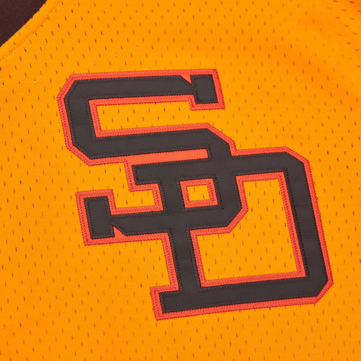 Men's San Diego Padres Tony Gwynn Mitchell & Ness Gold Big & Tall Cooperstown Mesh Batting Practice Jersey - 7