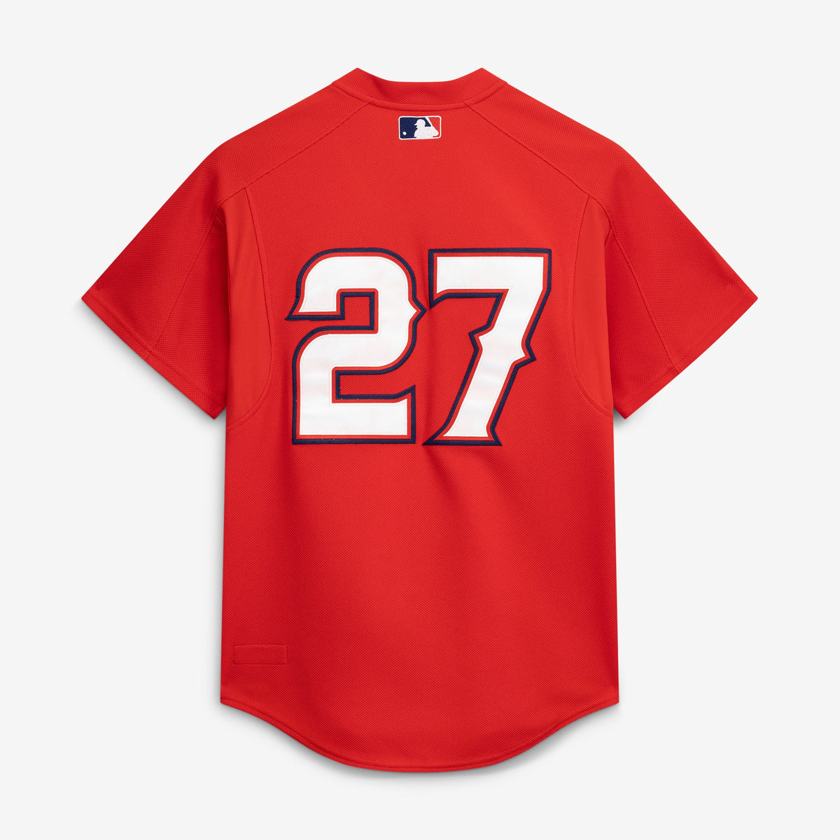 Men's California Angels Vladimir Guerrero Mitchell & Ness Red Authentic Batting Practice Jersey - 4