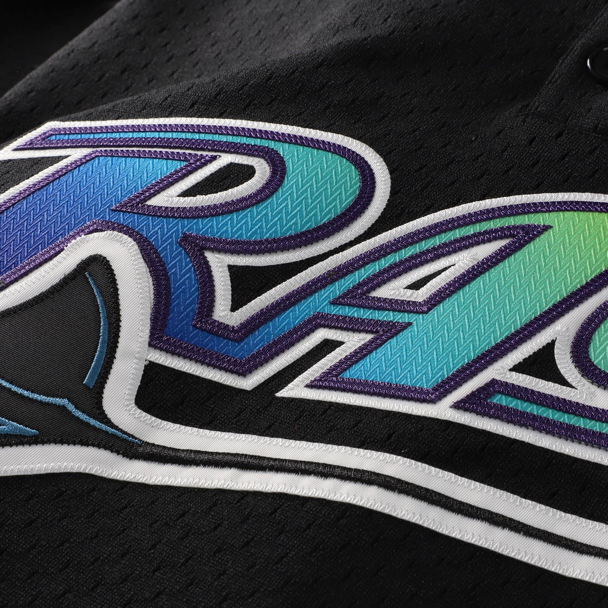 Men's Tampa Bay Rays Wade Boggs Mitchell & Ness Black Authentic Batting Practice Jersey - 5