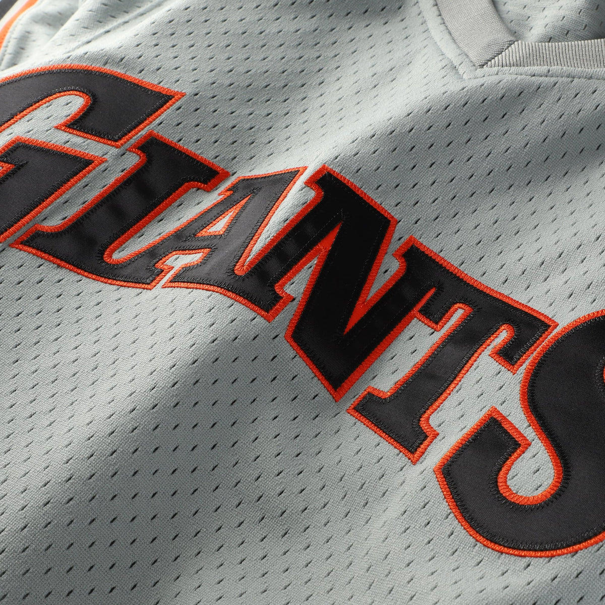 Men's San Francisco Giants Will Clark Mitchell & Ness Gray Authentic Batting Practice Jersey - 5