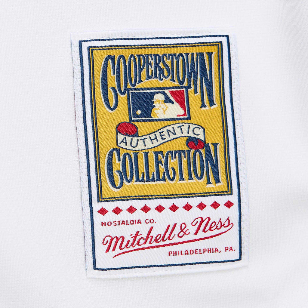 Men's San Francisco Giants Will Clark Mitchell & Ness White Cooperstown Collection 1989 Authentic Jersey - 8