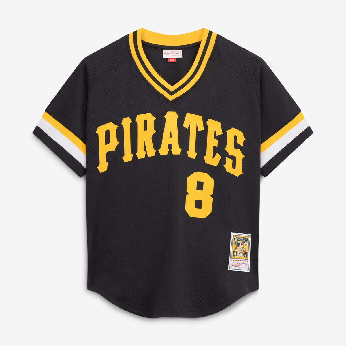 Men's Pittsburgh Pirates Willie Stargell Mitchell & Ness Black Authentic Batting Practice Jersey - 3