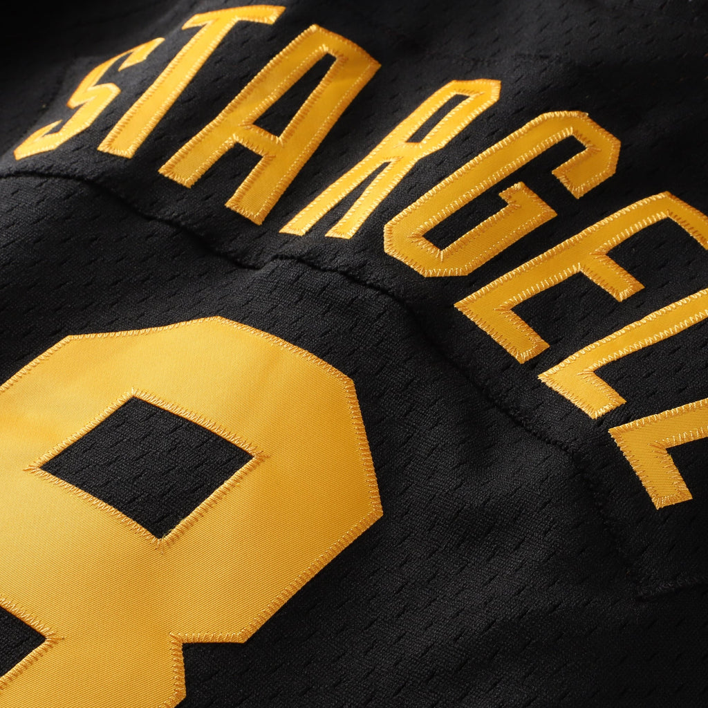 Men's Pittsburgh Pirates Willie Stargell Mitchell & Ness Black Authentic Batting Practice Jersey - 6