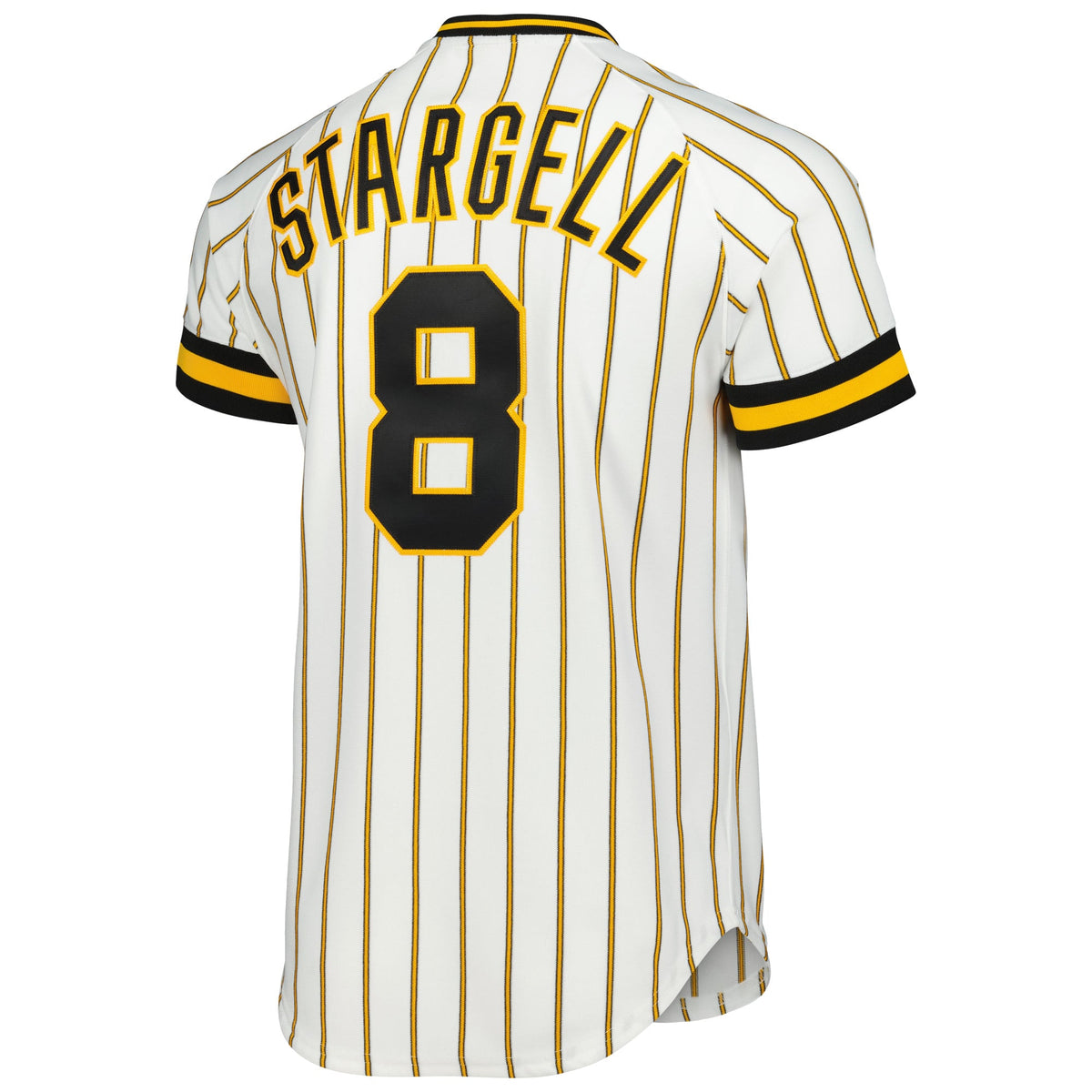 Men's Pittsburgh Pirates Willie Stargell Mitchell & Ness White Cooperstown Collection 1979 Authentic Jersey - 4