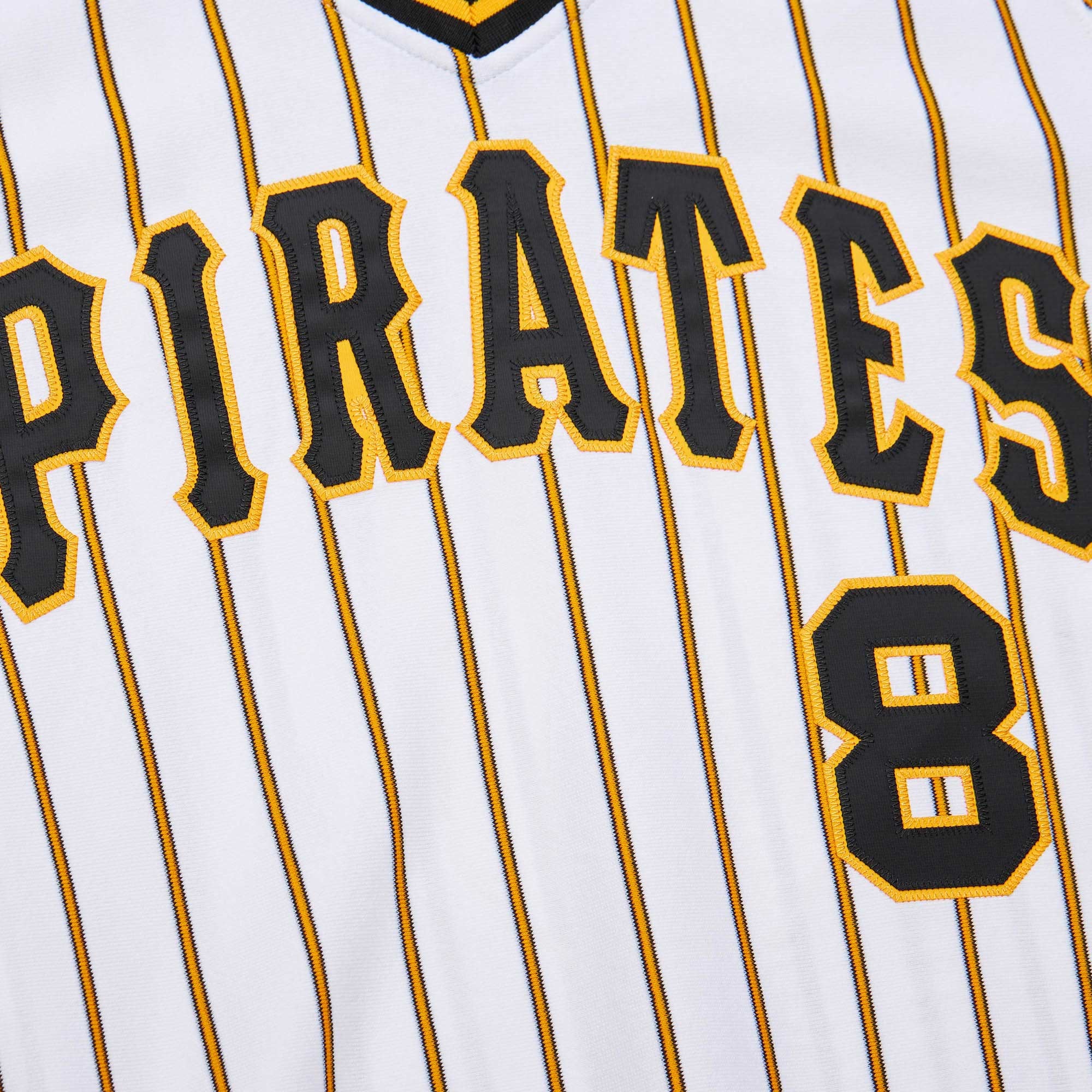 Men's Pittsburgh Pirates Willie Stargell Mitchell & Ness White Cooperstown Collection 1979 Authentic Jersey - 5