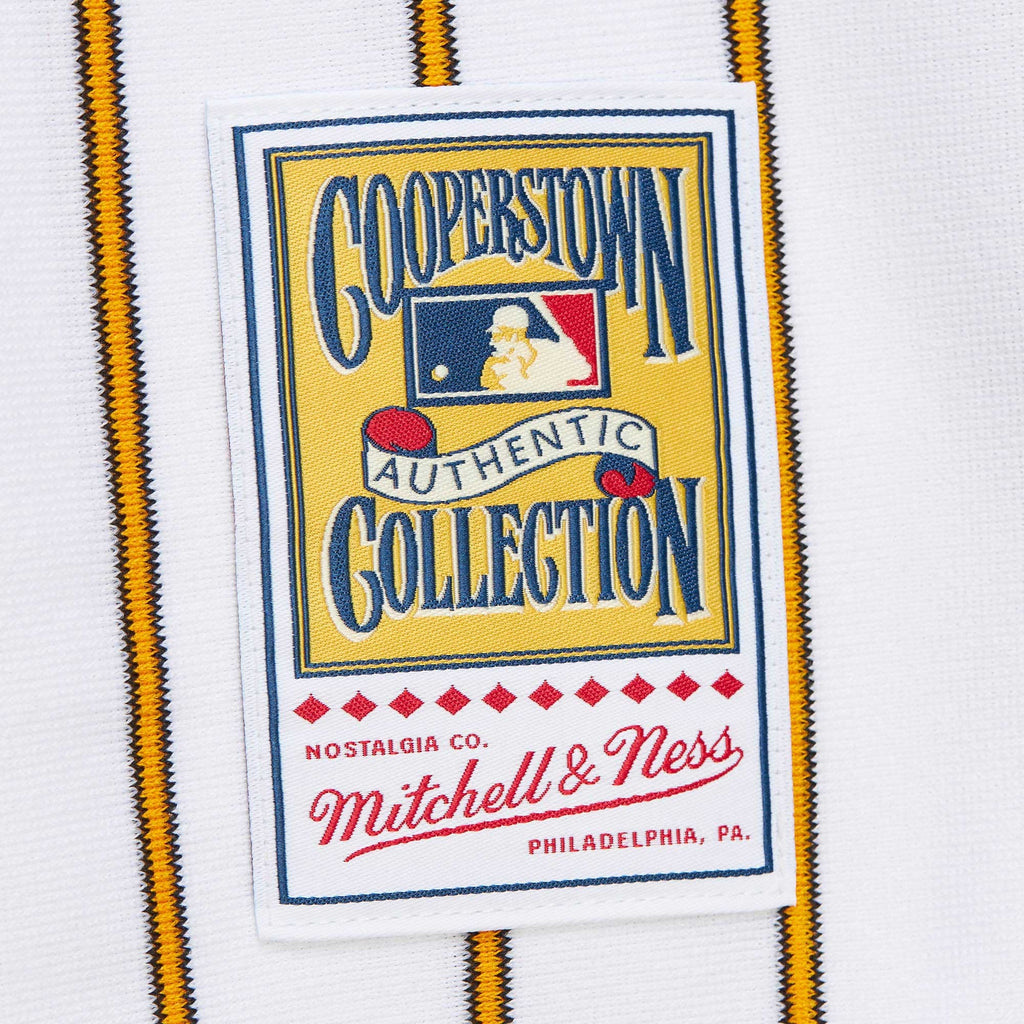 Men's Pittsburgh Pirates Willie Stargell Mitchell & Ness White Cooperstown Collection 1979 Authentic Jersey - 8