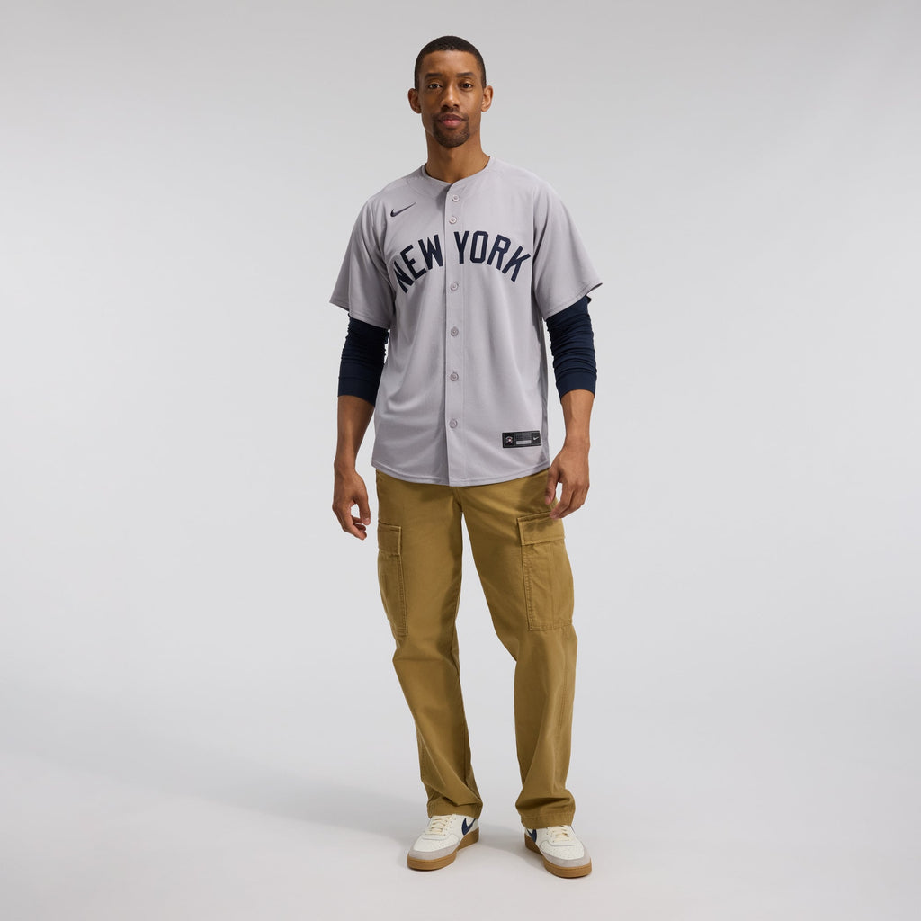 Men's New York Yankees Aaron Judge Nike Gray Road Limited Player Jersey - 5